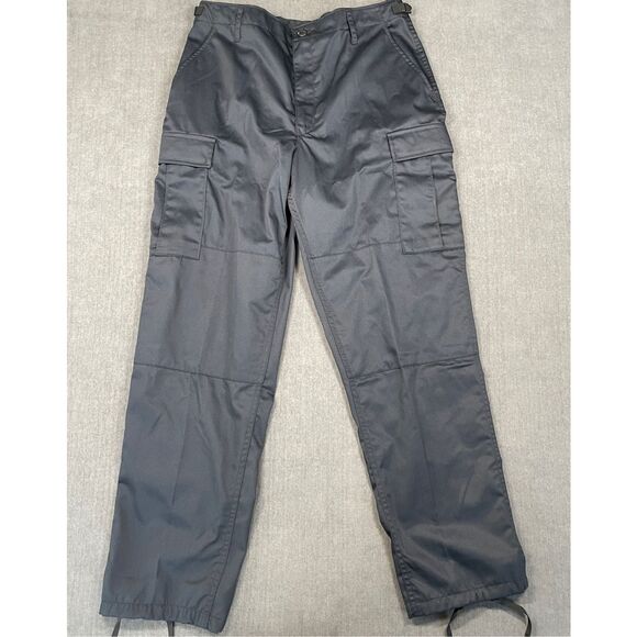 Propper Tactical Cargo Pants‎ Men M Black Utility Drawstring Military Outdoor - Picture 1 of 9